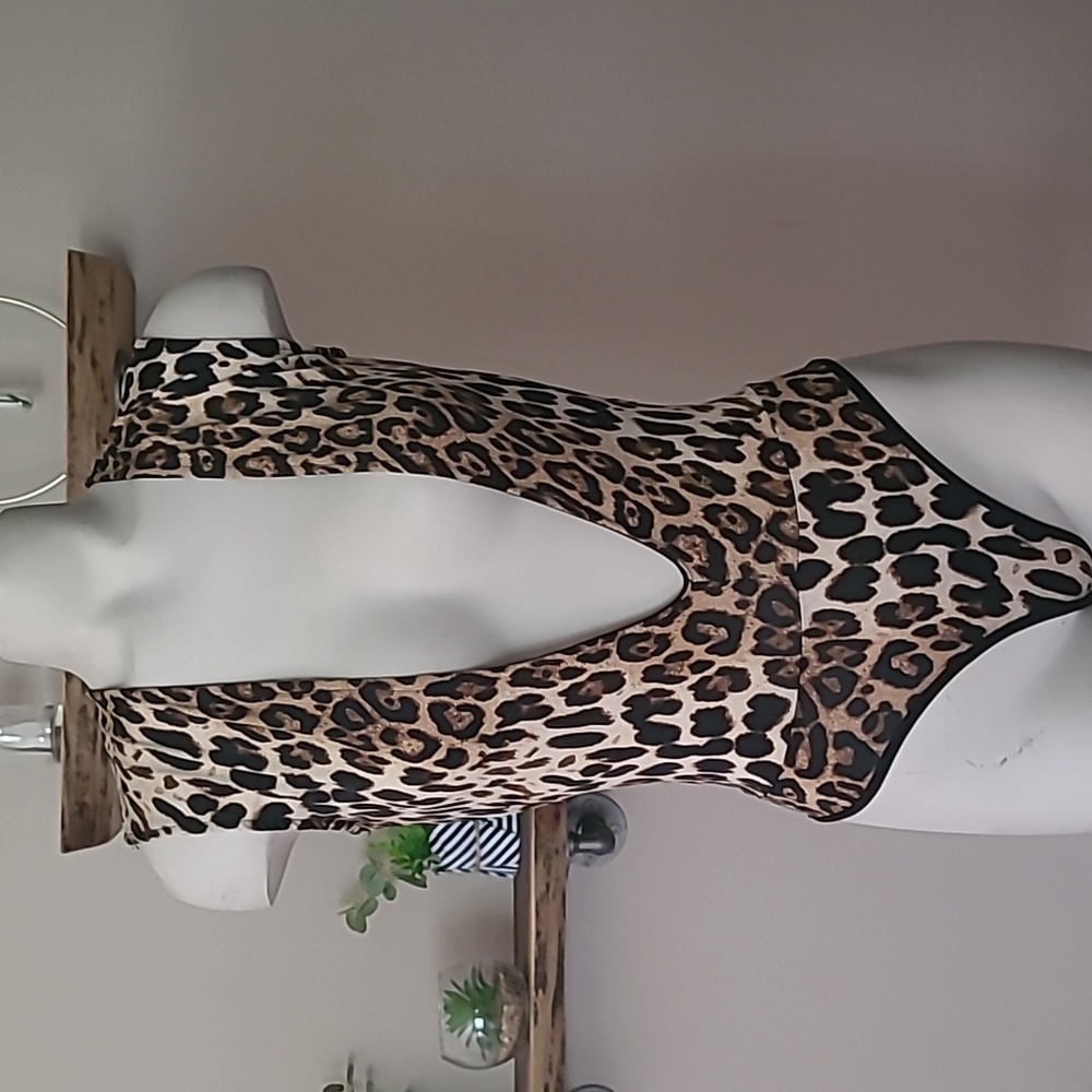 Leopard Print Bodysuit